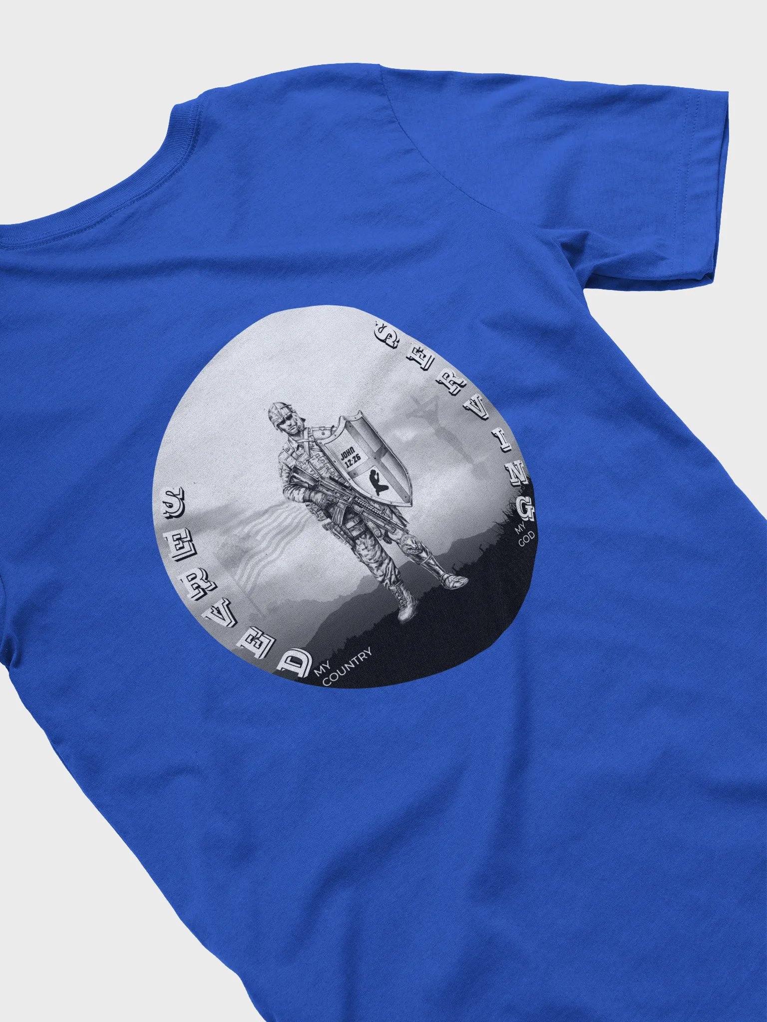 Served/Serving (Front & Back short sleeve T) product image (5)