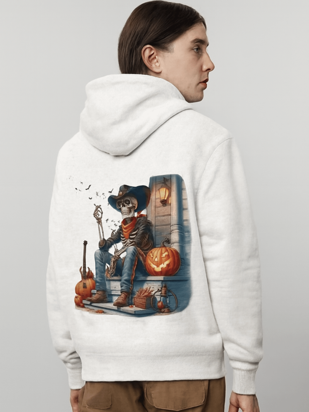 Halloween Cowboy Skeleton Hoodie product image (1)