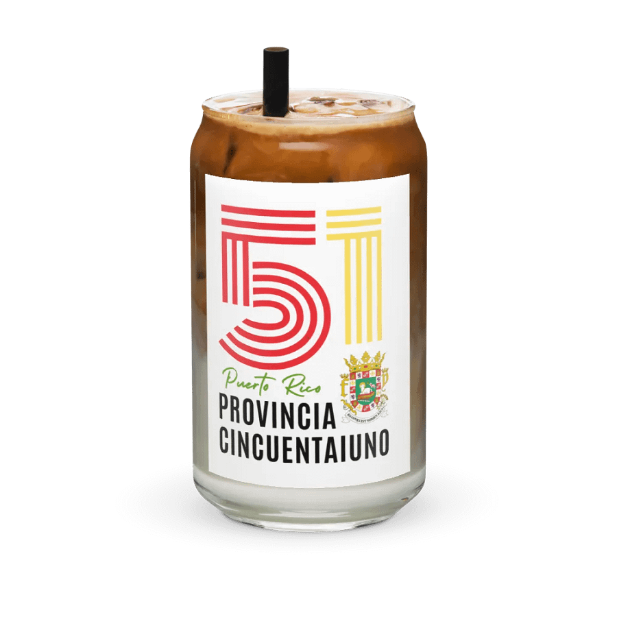Vaso de cristal - Provincia 51 Puerto Rico España product image (6)