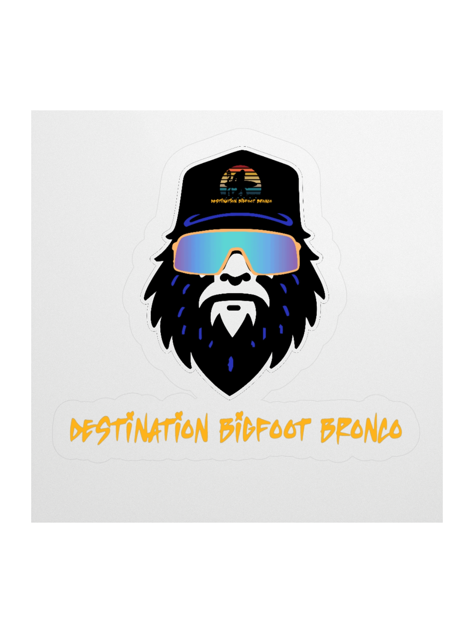 Destination Bigfoot Bronco Bigfoot Logo Decal (Multiple Sizes Available) product image (3)