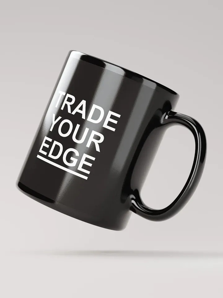 Coffee Mug (TRADE YOUR EDGE, Black) product image (2)