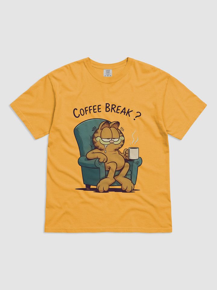 Coffee Break Cat T-Shirt product image (2)