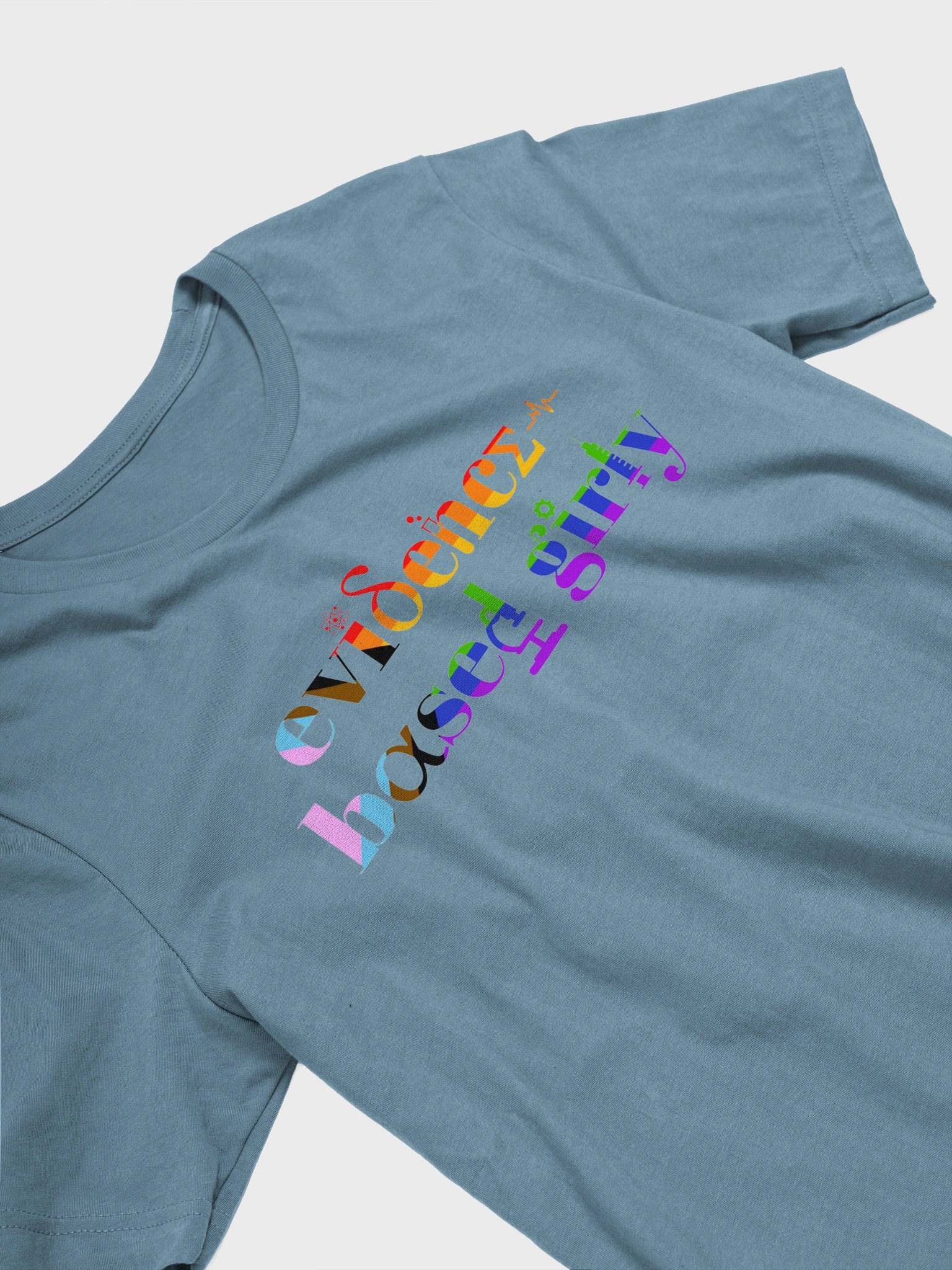 evidence based girly tee (pride version) product image (15)