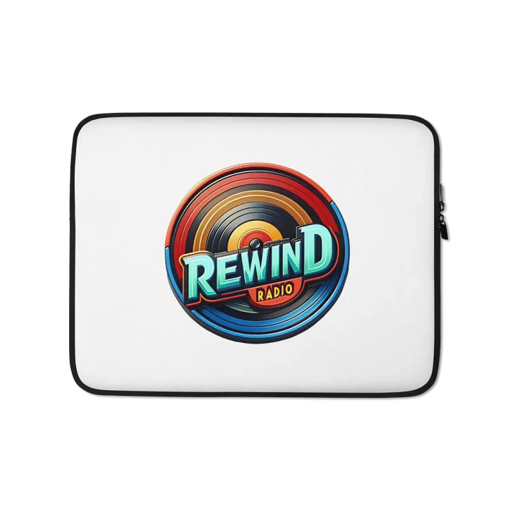 Rewind Radio Laptop Sleeve product image (2)