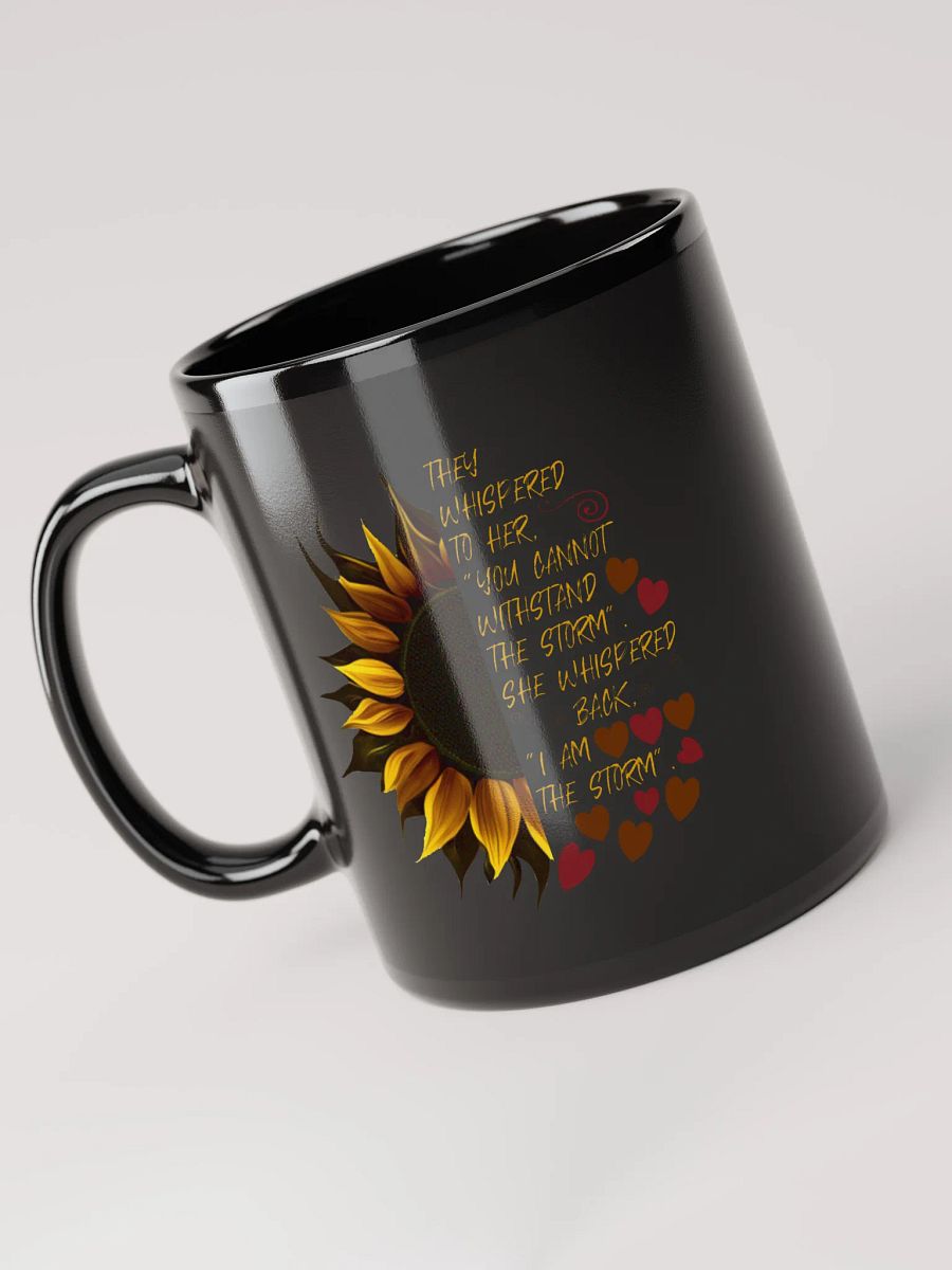 I Am the Storm Sunflower Mug product image (5)
