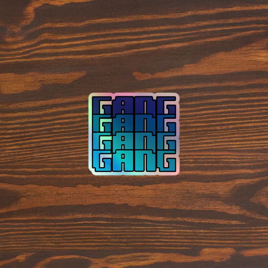 Gang! Holo Sticker product image (3)