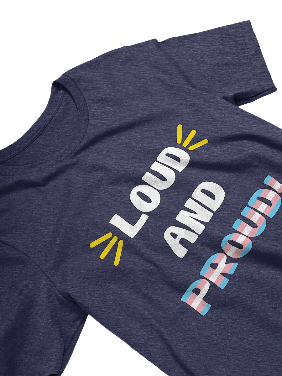 Loud and Proud Transgender T-Shirt product image (23)