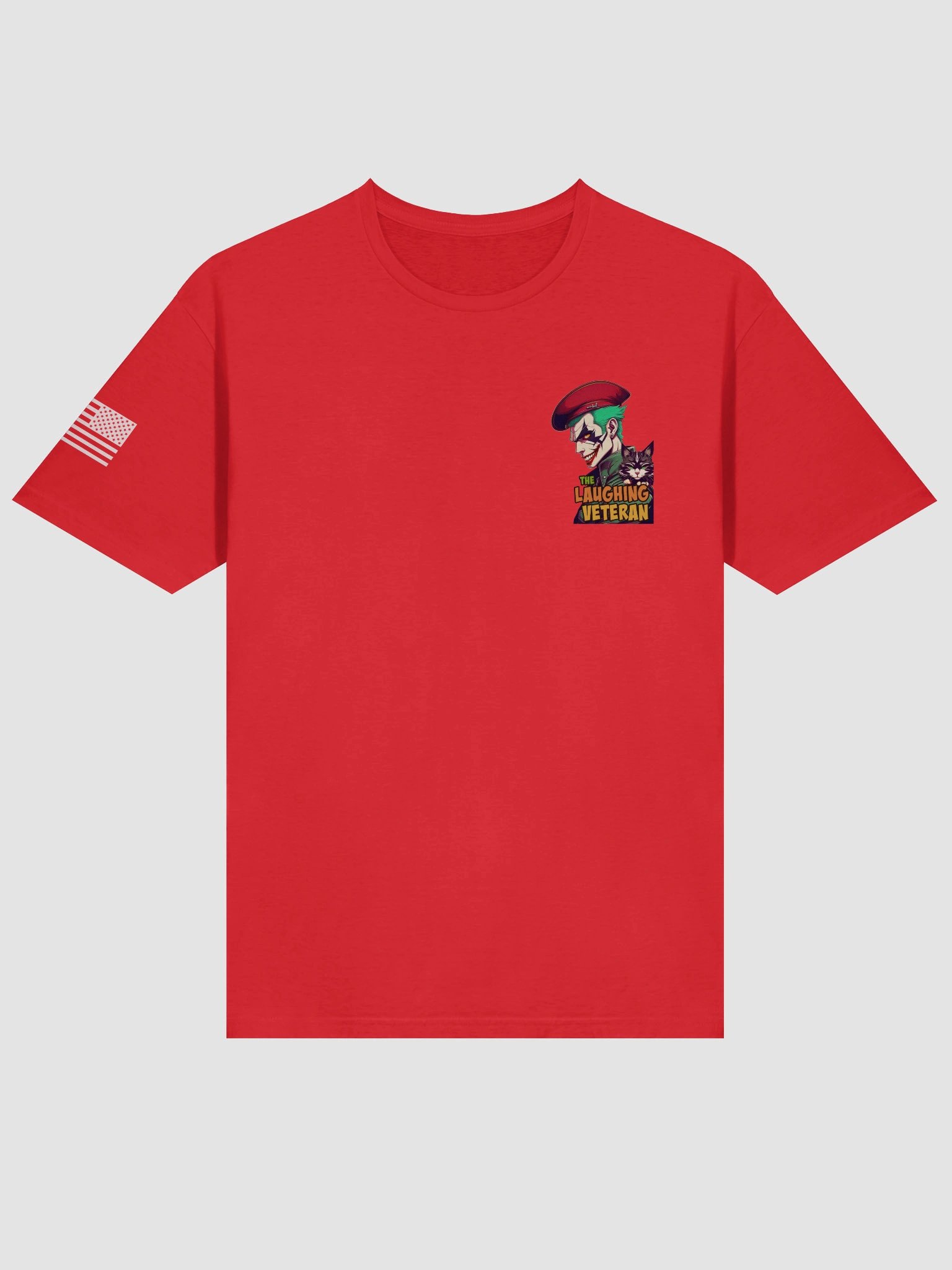 The Laughing Veteran - RED Friday (Softstyle T-Shirt) product image (3)