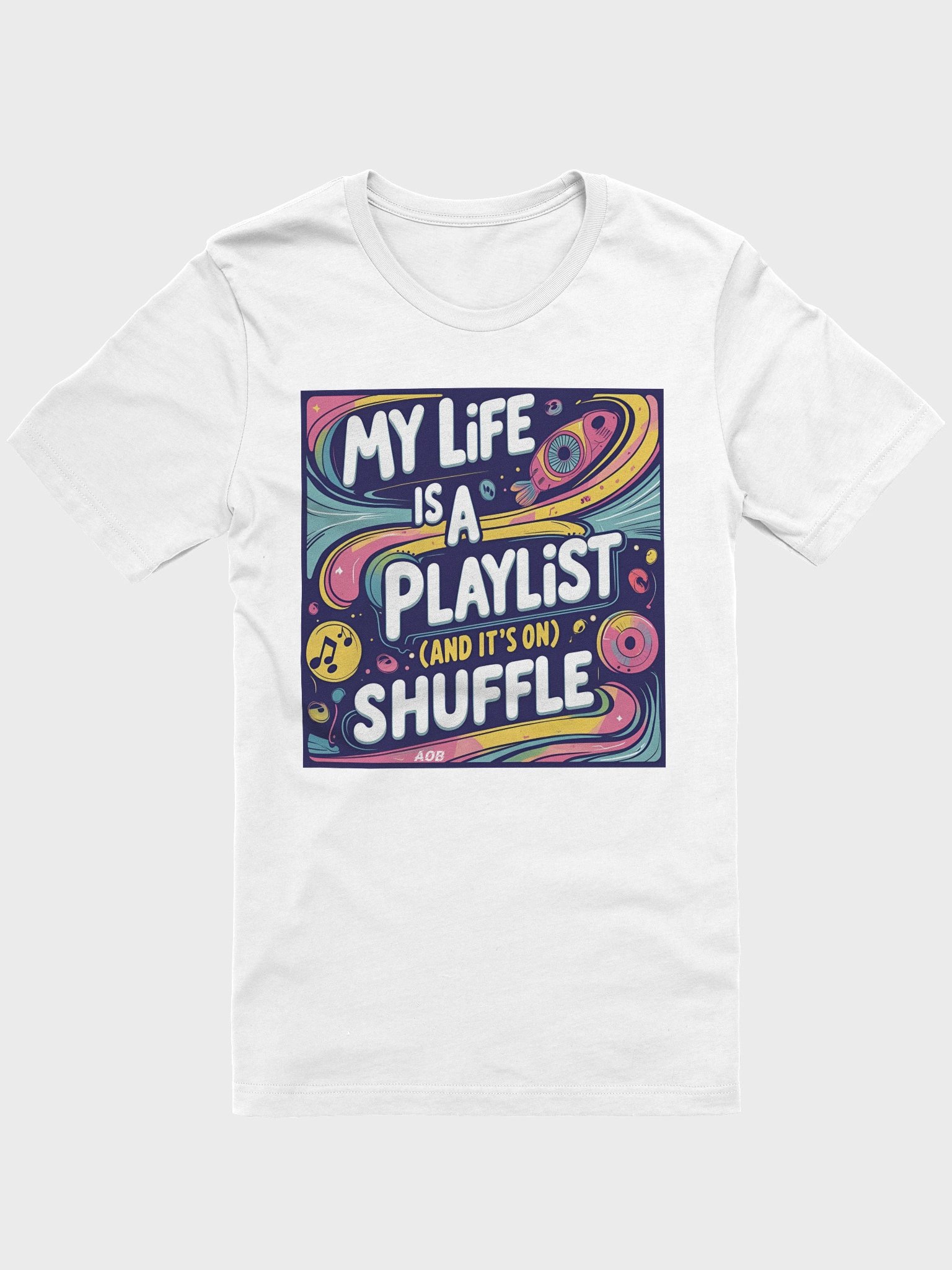Playlist Shuffle Vibes T-Shirt product image (1)