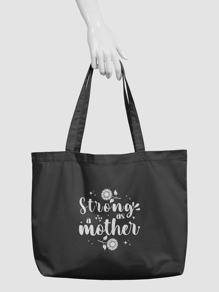 Strong as a Mother, Mother`s Day Eco Tote Bag product image (3)