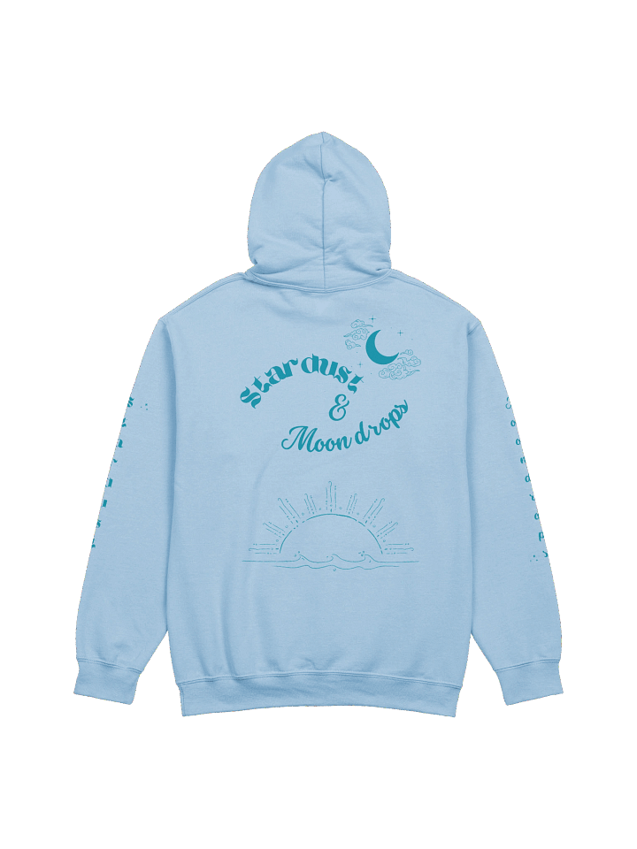 Classic Moondrop Hoodie in Ocean Blue product image (2)