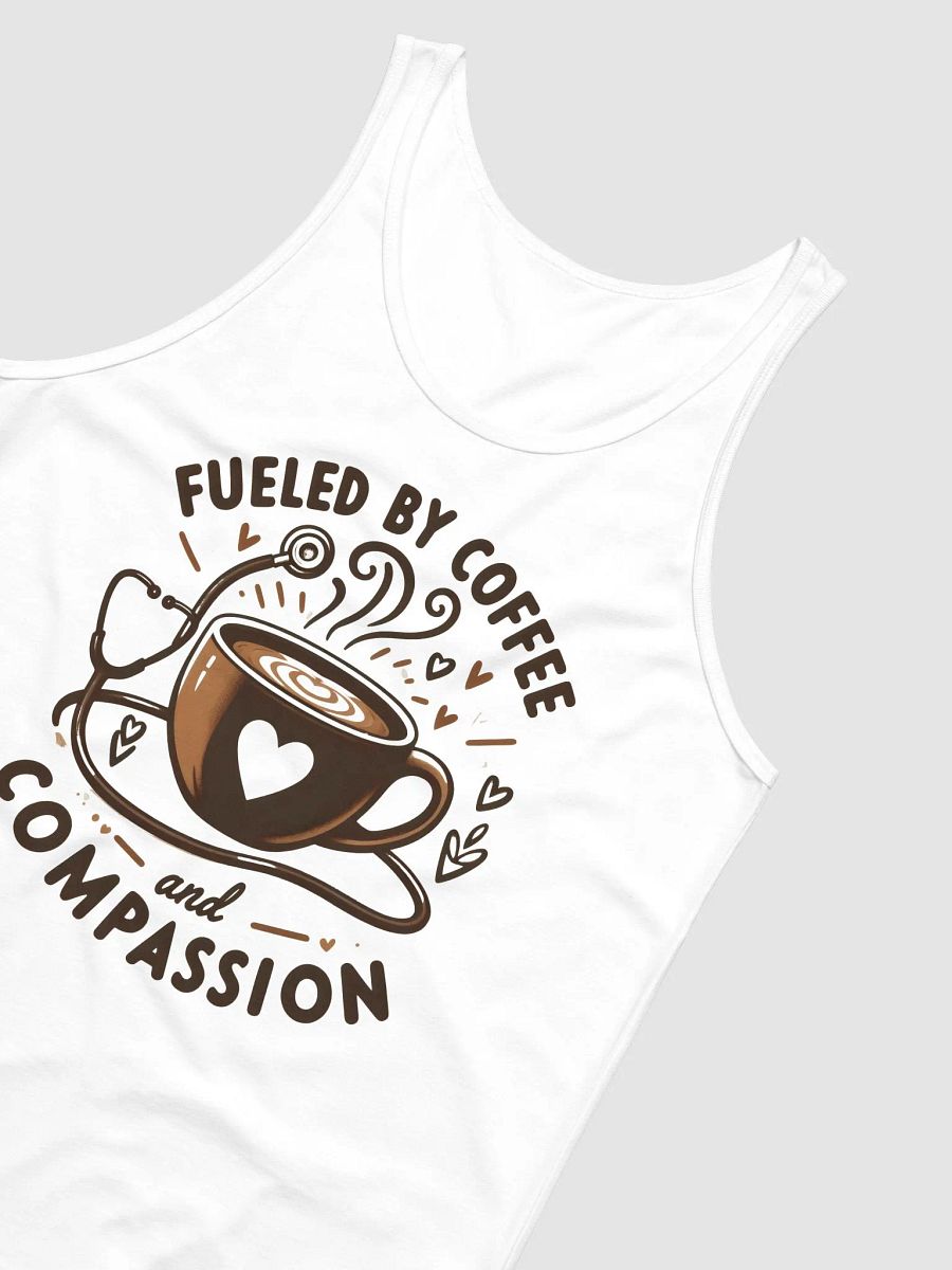 Compassionate Coffee Heart Tank product image (16)
