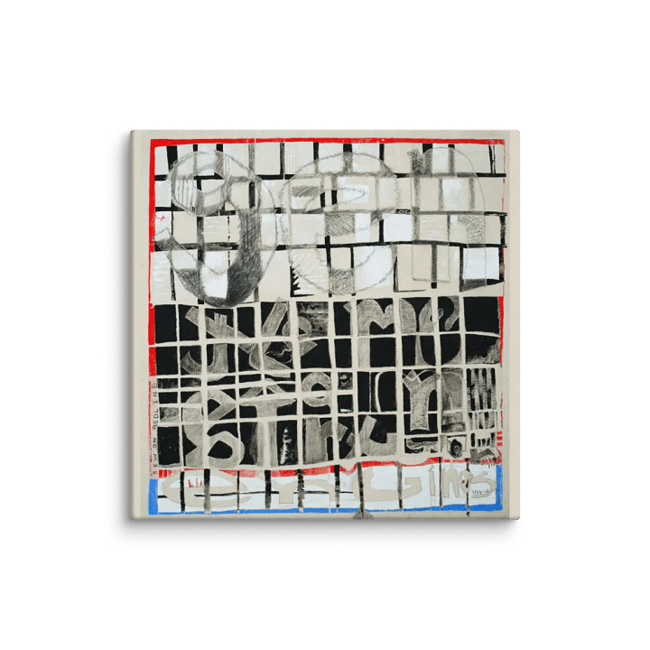 Sandbag 2 on Canvas (32" x 32") product image (1)