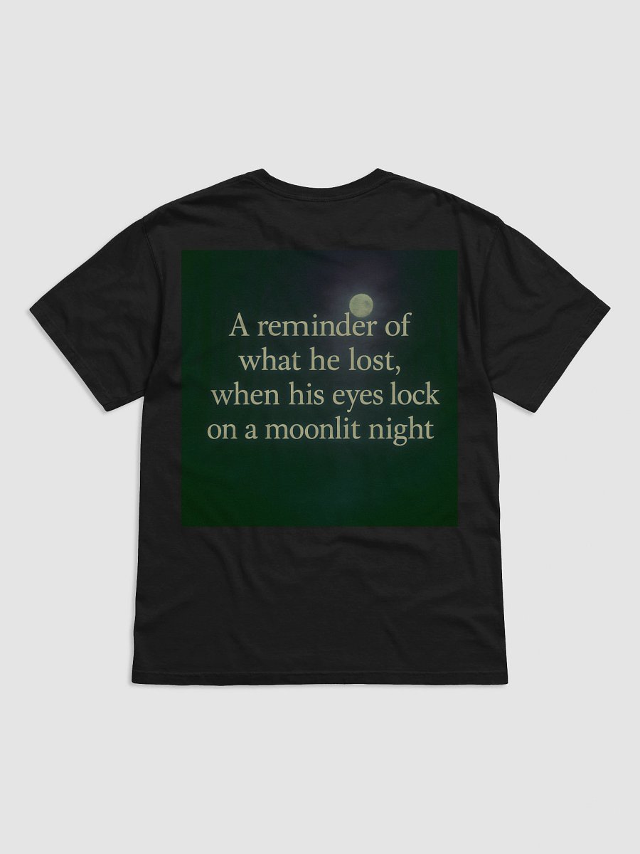 Altarae "Moonlit Reminder" Tee – Black Mist Edition product image (4)