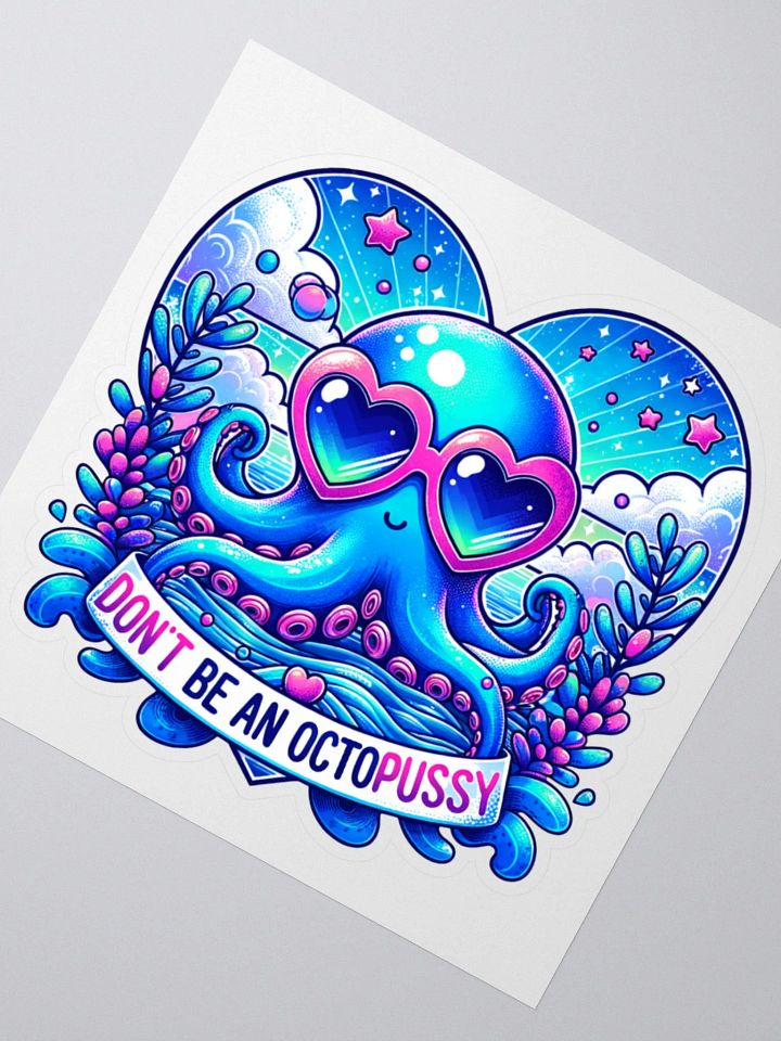 Octopus Kiss Cut Stickers product image (5)