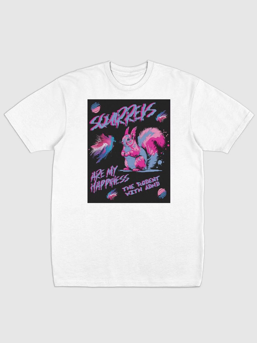 SQUIRRELS ARE MY HAPPINESS SUPERSOFT TEE product image (1)