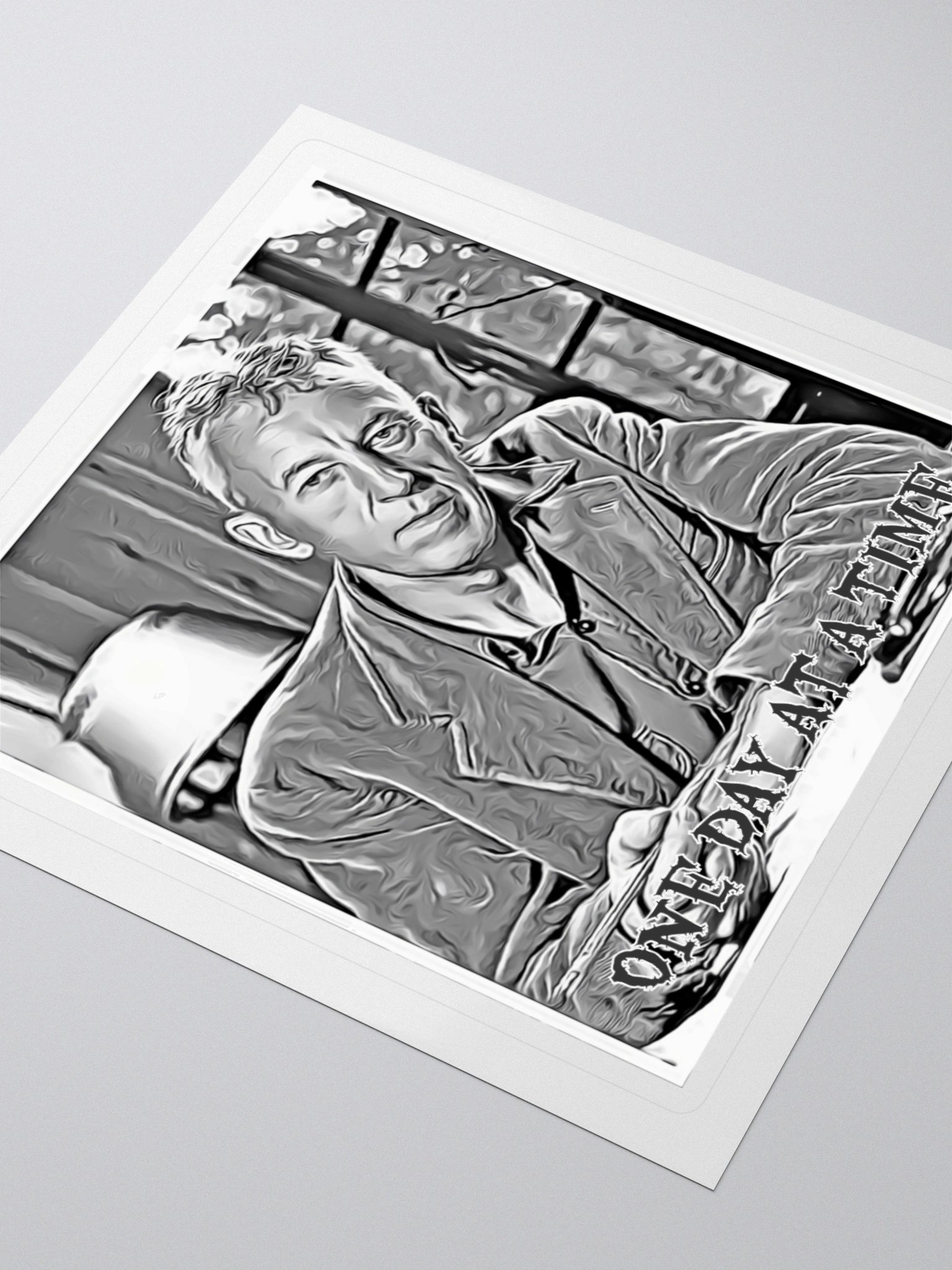 Slogan #1 One Day At A Time Sticker product image (3)