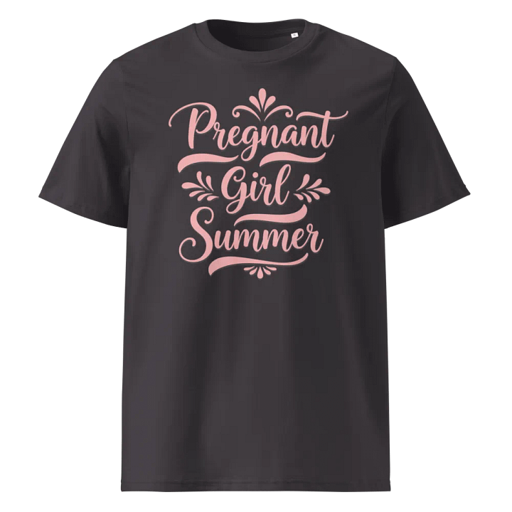 Pregnant Girl Summer - Cute Pregnancy Announcement T-Shirt for Moms-to-Be product image (5)