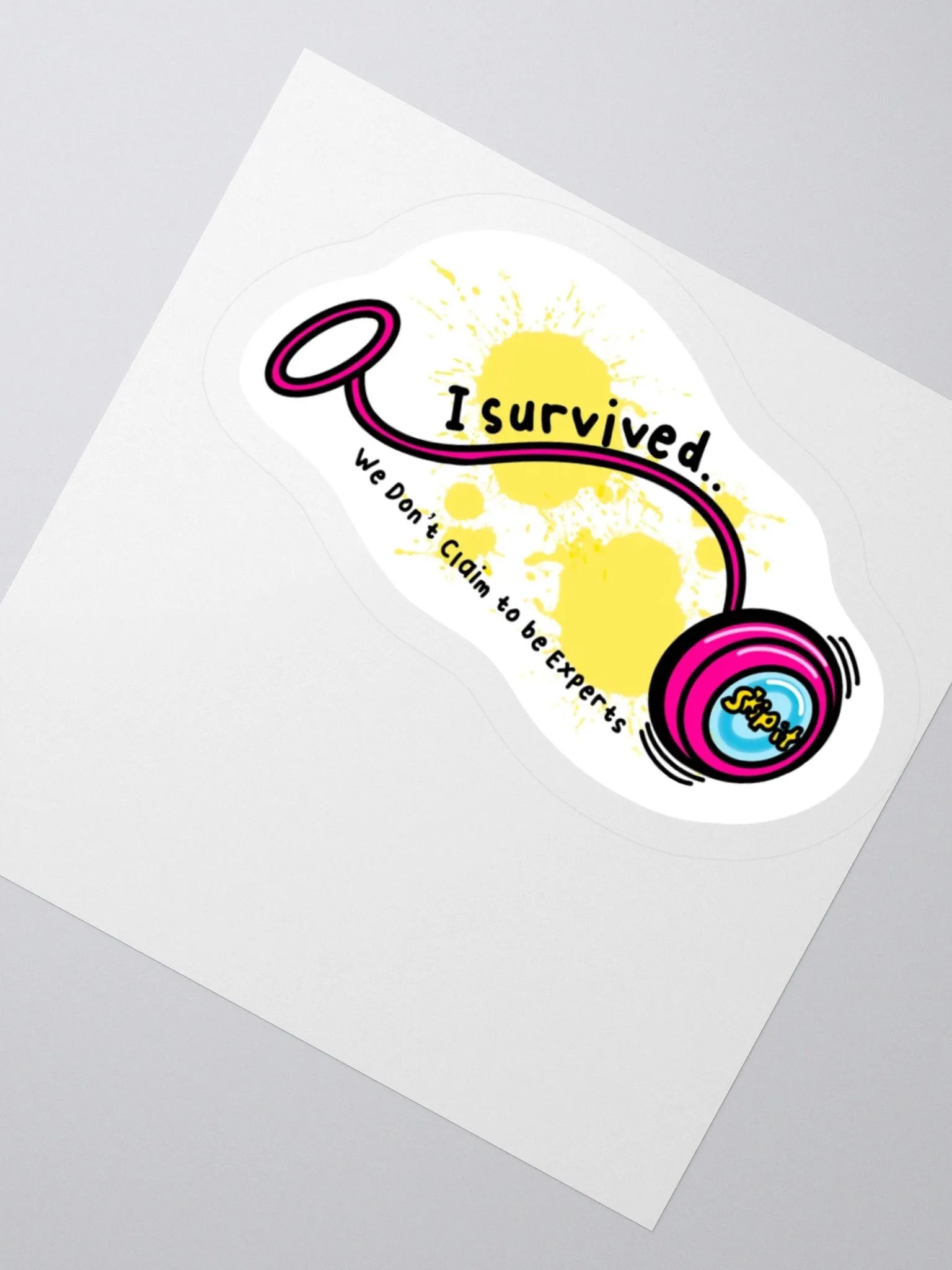 The Ankle Breaker Survivor Kiss Cut Sticker product image (3)