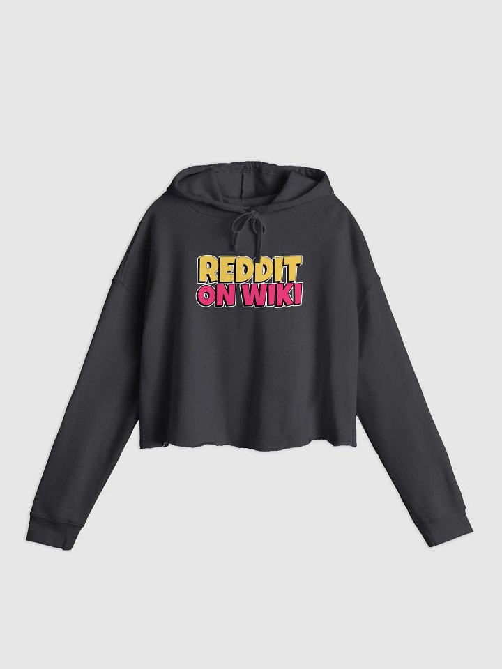 Reddit On Wiki Lightweight Cropped Hoodie product image (1)