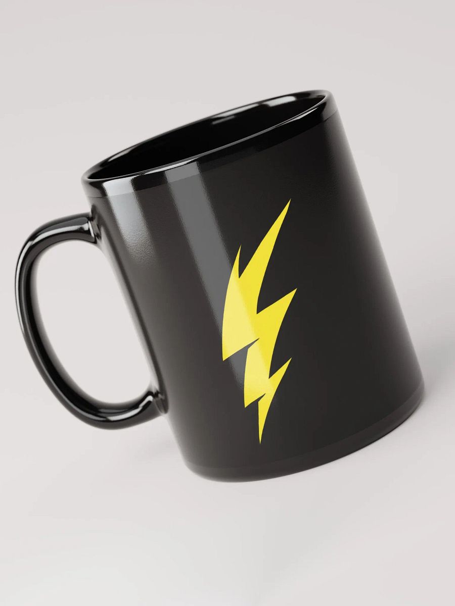 Lightning Bolt Black Mug product image (4)