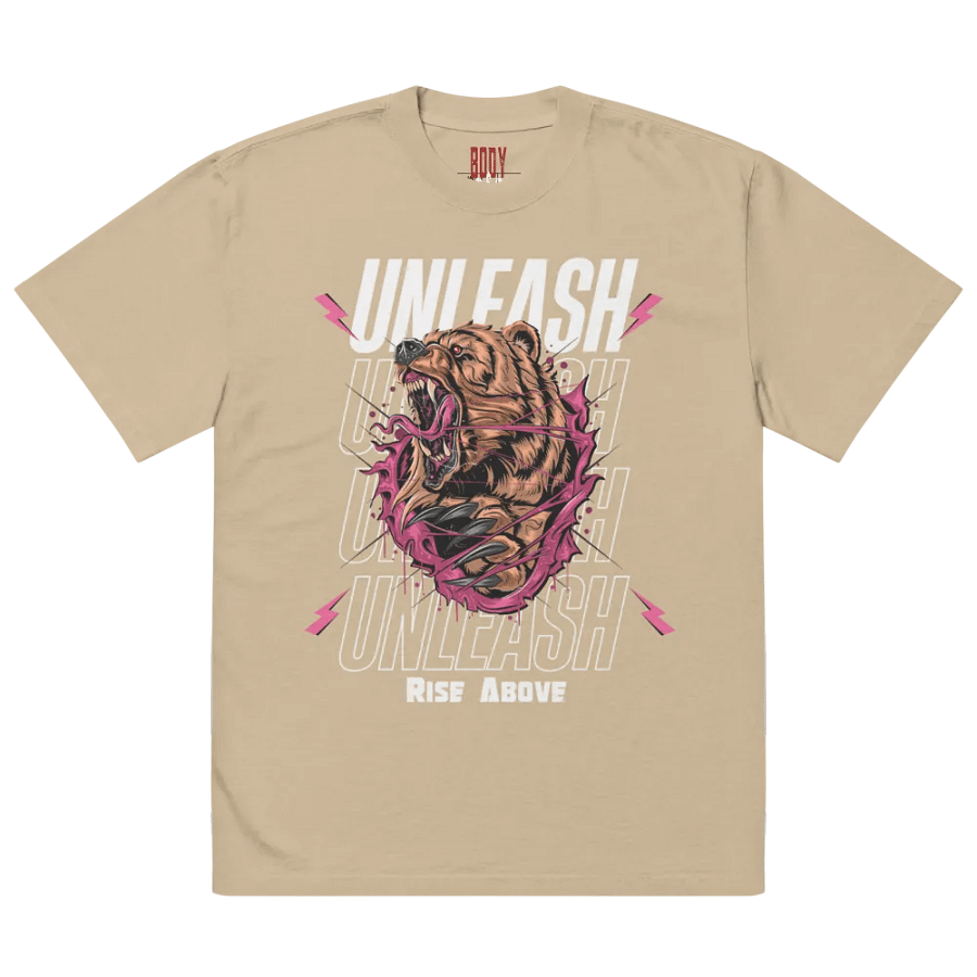 Unleash: rise above faded tee product image (21)