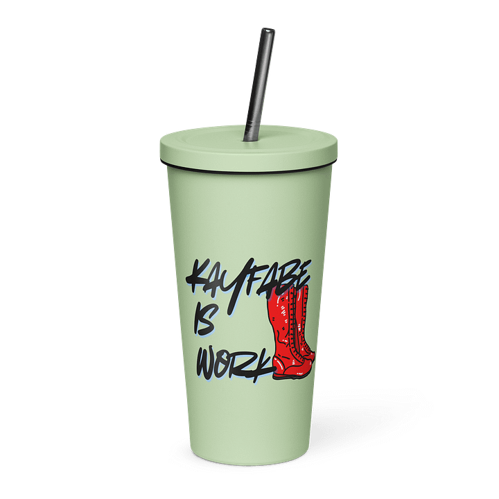 Kayfabe is Work Tumbler product image (1)