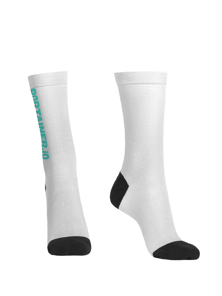 Portainer Socks - Teal logo product image (2)