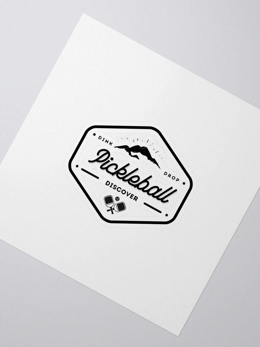 Discover Pickleball Kiss Cut Sticker product image (2)