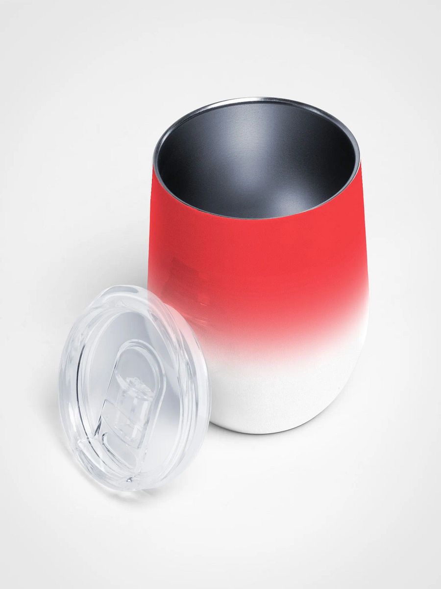 Wine tumbler - Vivid red gradient product image (3)