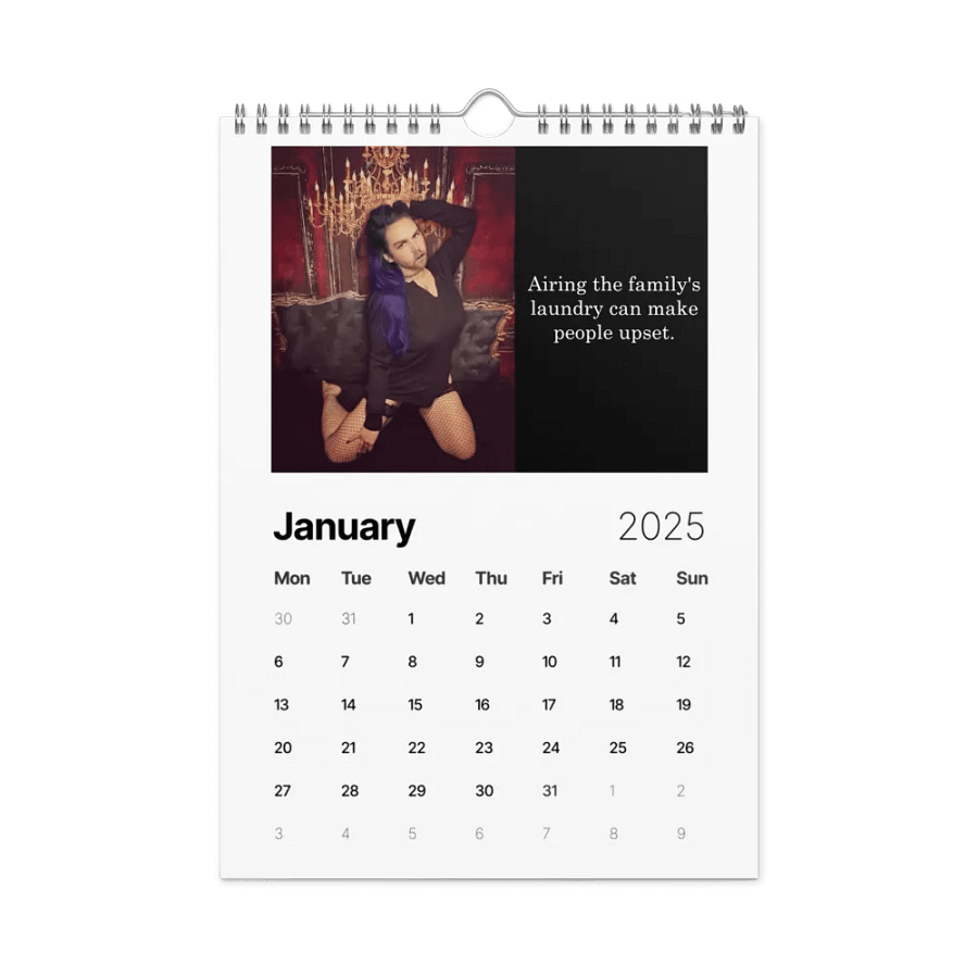 The VanceTrap Pin-Up Calendar product image (6)