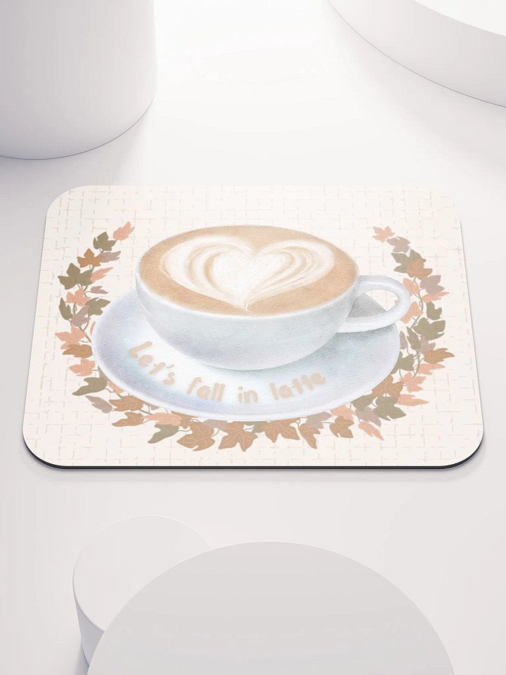 Mouse Pad: Fall in Latte product image (1)
