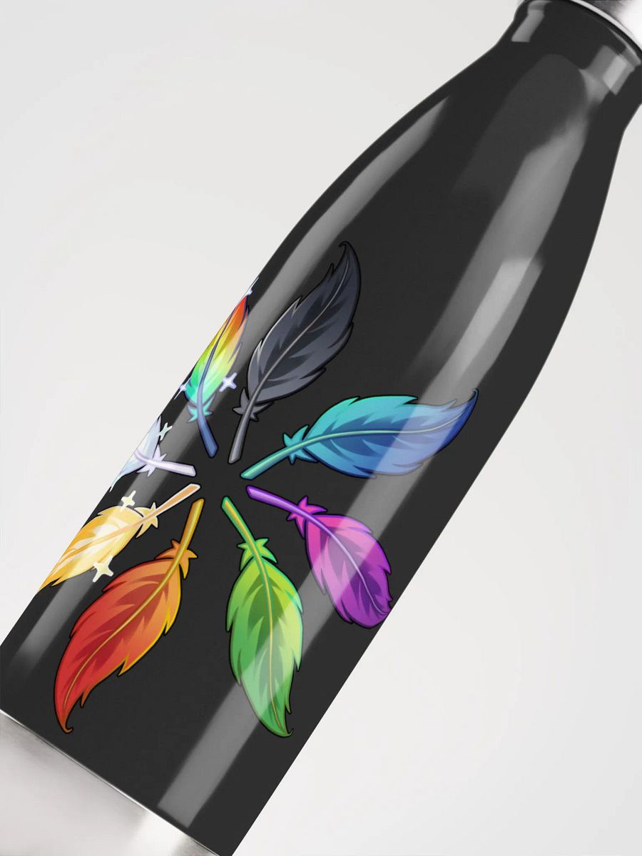 Circle of Feathers Stainless Steel Water Bottle product image (5)