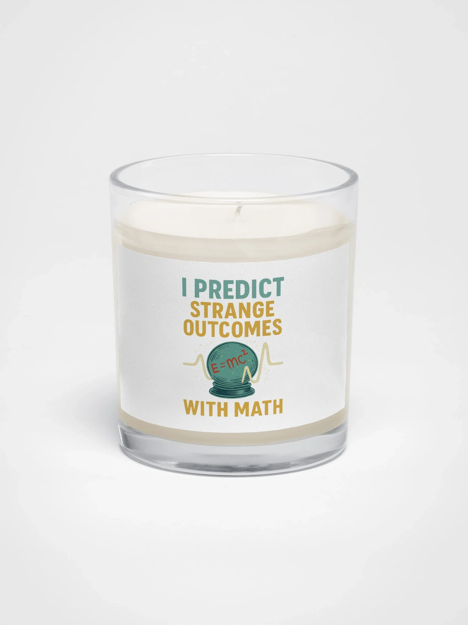 E=mc² Crystal Ball Soy Wax Candle product image (1)