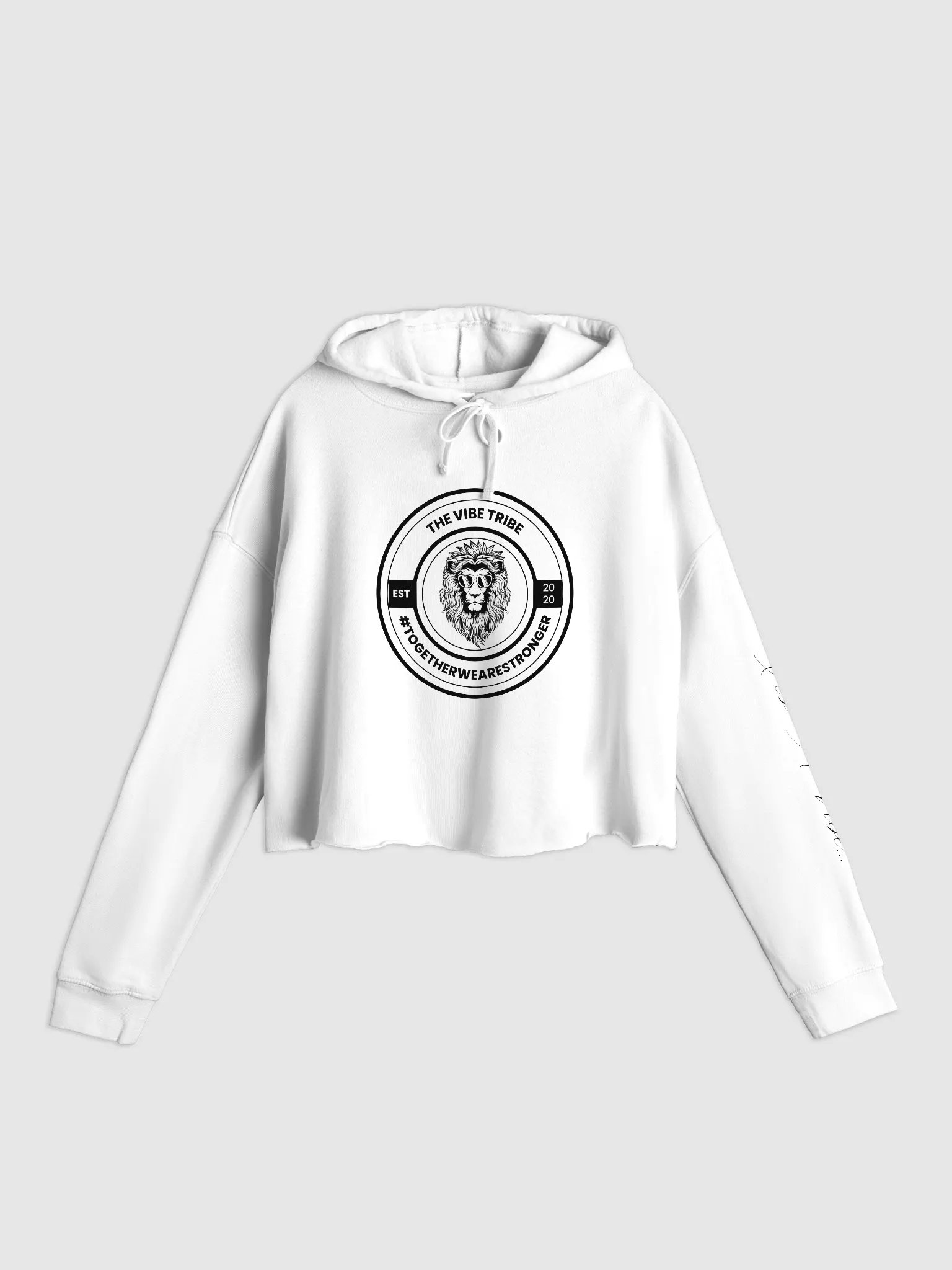 The Vibe Tribe Shoreline Cropped Hoodie product image (1)