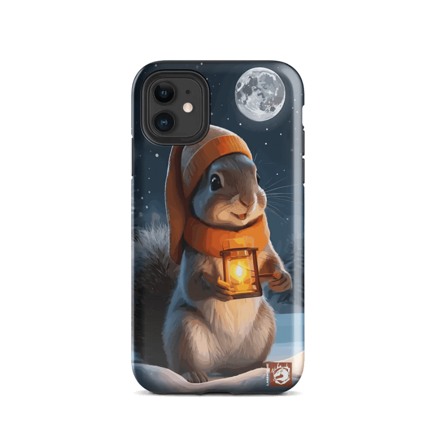 Glowing Squirrel Lantern iPhone® Tough Case product image (24)
