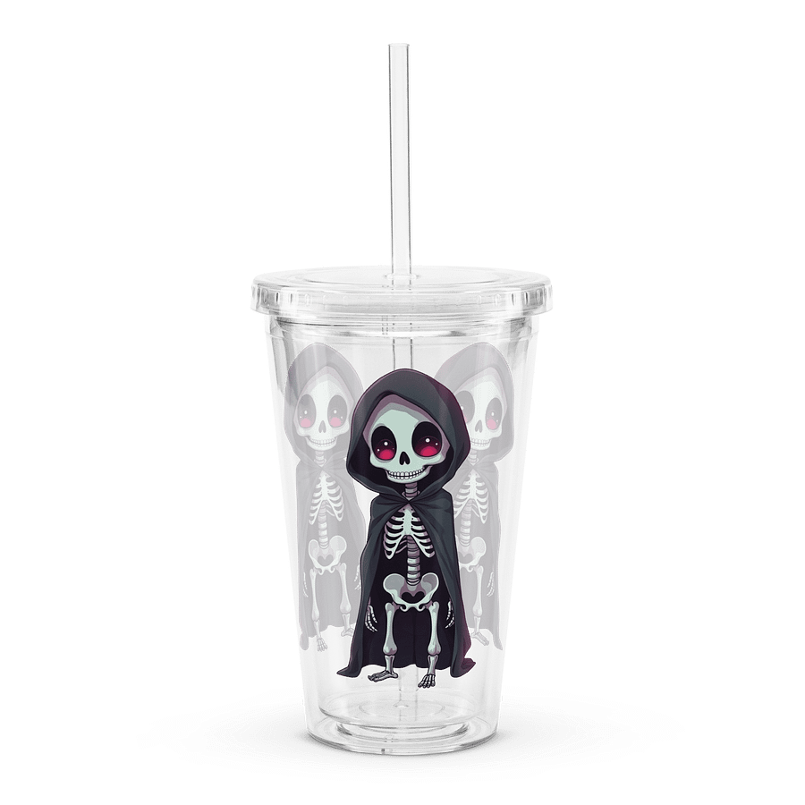 Draith Double Wall Clear Plastic Tumbler product image (1)