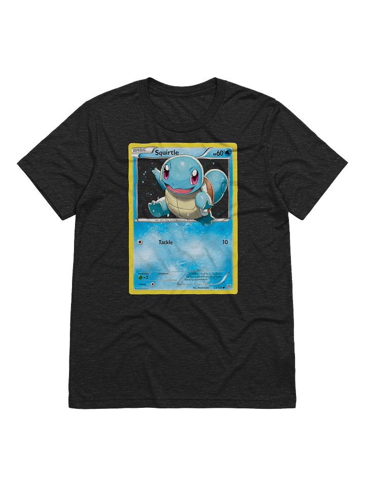Squirtle TCG T-shirt product image (1)