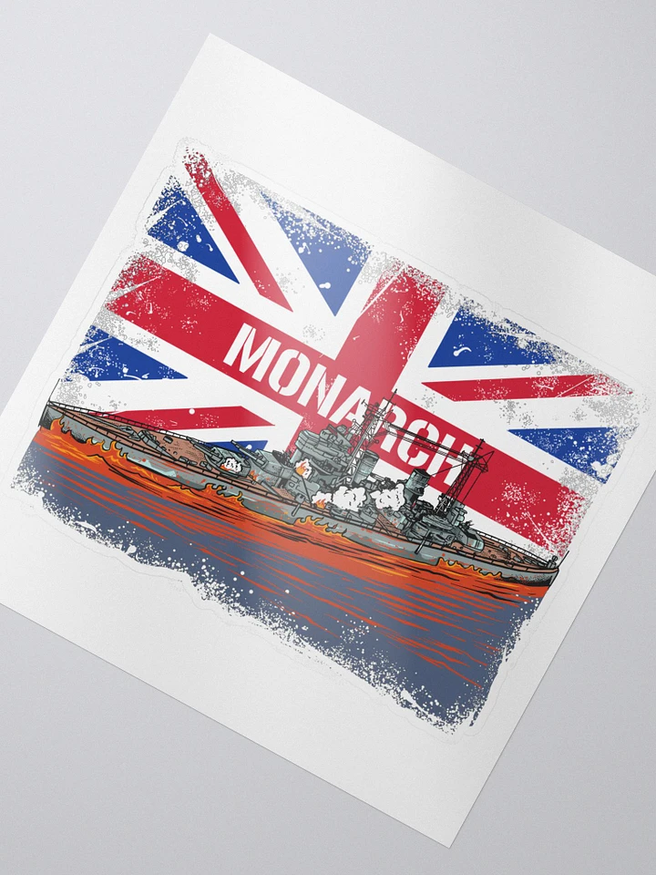 Burning Monarch Sticker product image (2)