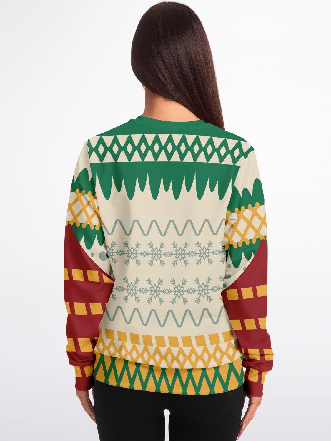 "Jingle All The Sway" Christmas Tree Sweatshirt | Musical Holiday Sweater | Festive Winter Outfit | Funny Christmas Party Outfit product image (6)