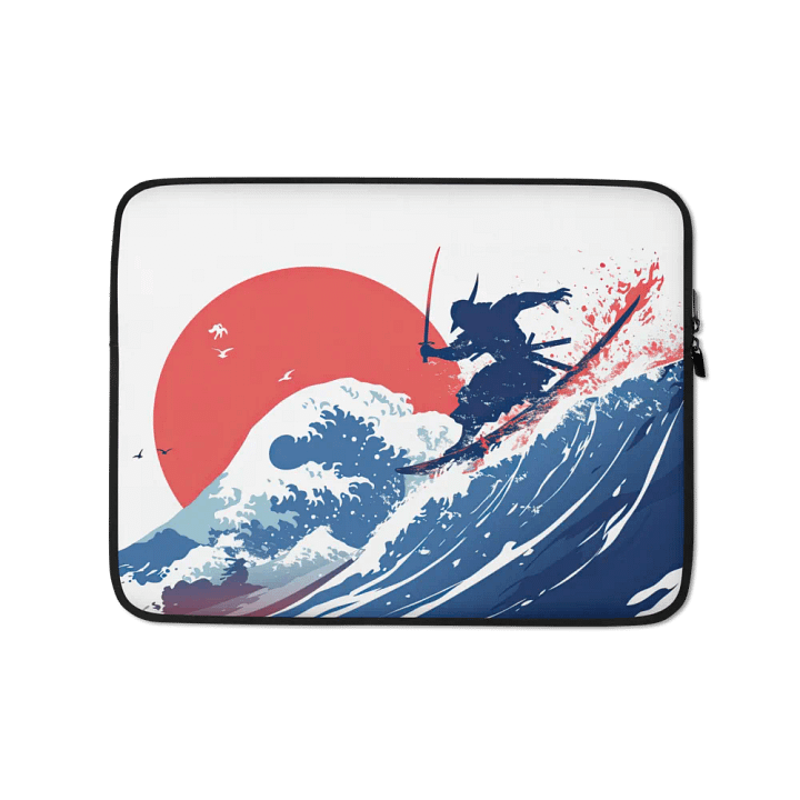Sunset Samurai Laptop Sleeve product image (1)