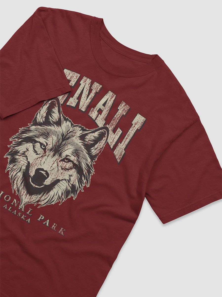 Denali National Park, Alaska Tee | Vintage-Style Grunge Western Shirt with a Wolf's Head product image (13)