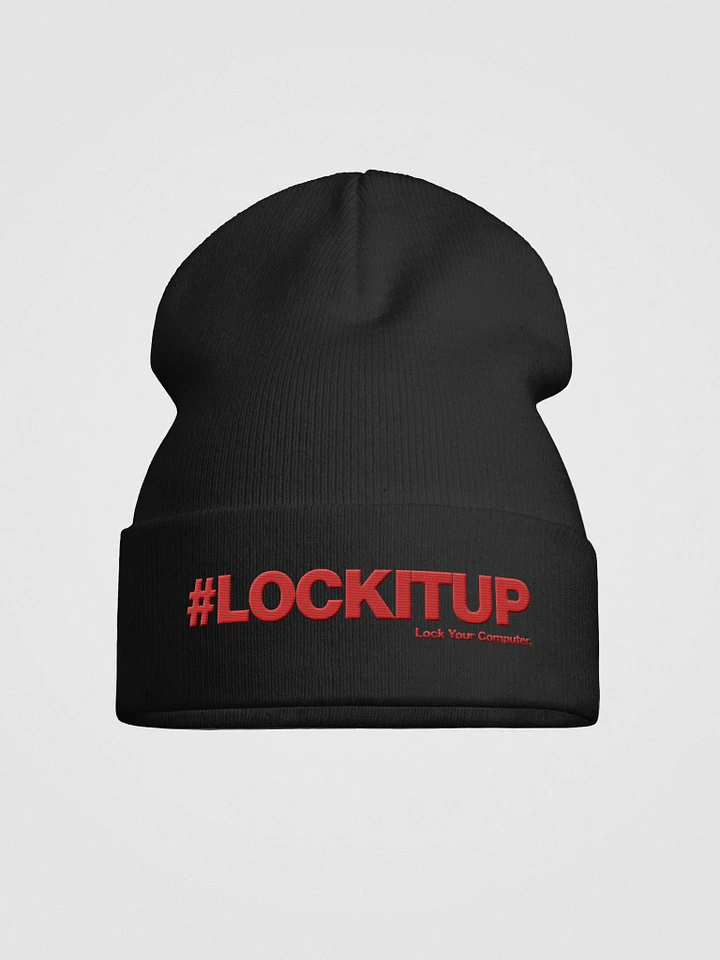 #LOCKITUP - Beanie (Red) product image (1)