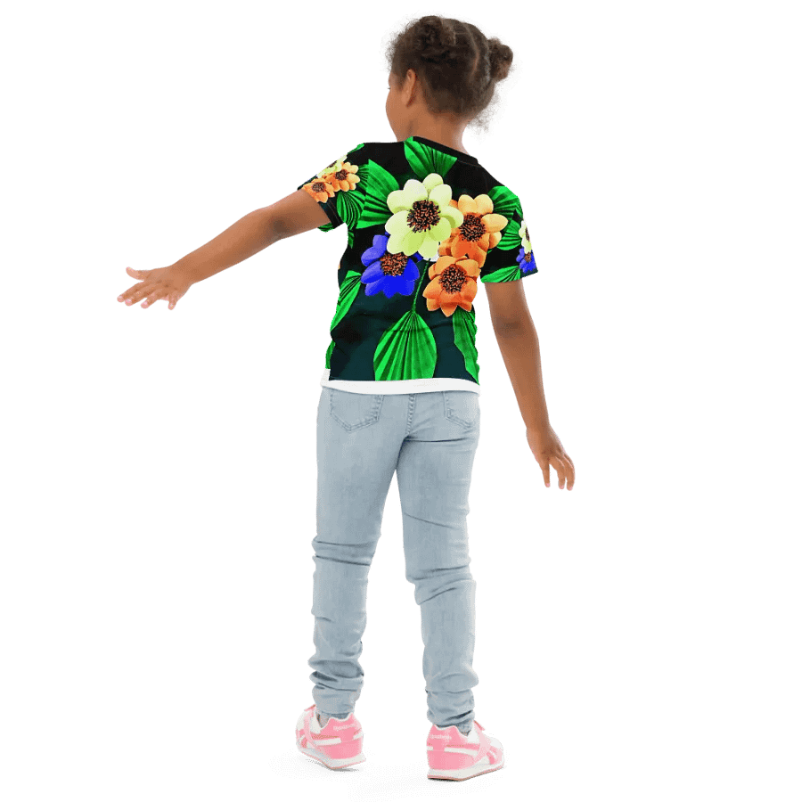 All-Over Print Kids Crew Neck T-Shirt product image (9)