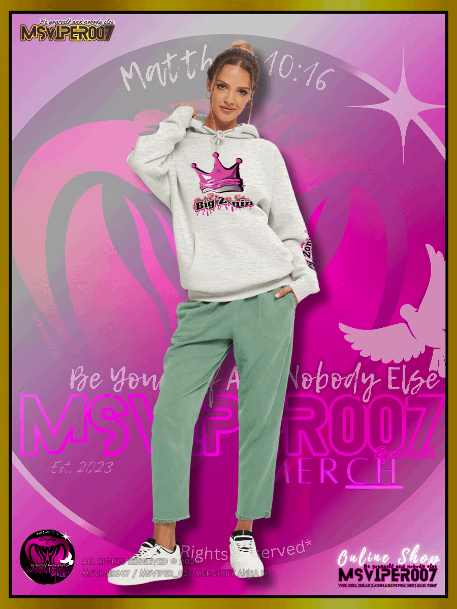 Hoodie - MsViper007's "[BZ] - Big Zonin'™" Comfort Hoodie By Anna H. product image (5)
