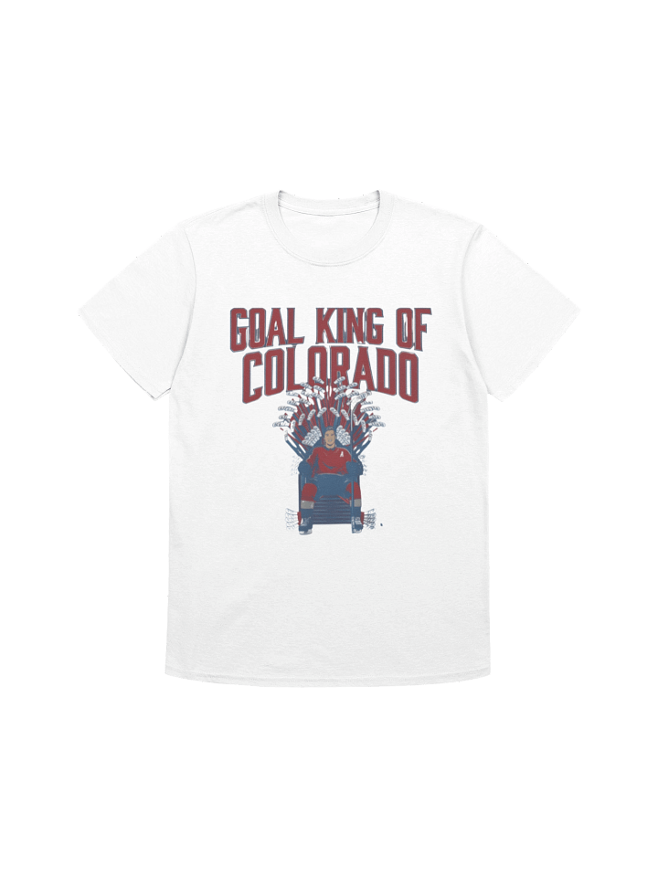 Nathan MacKinnon Goal King of Colorado T-Shirt product image (1)