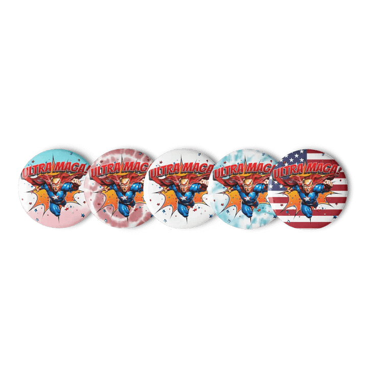 Ultra MAGA! - Shareable Set of Pin Buttons product image (2)