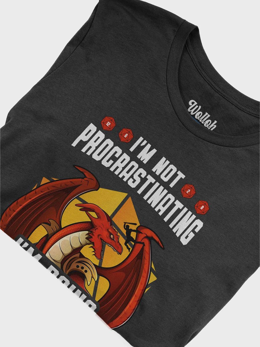 I’m Not Procrastinating, I’m Doing Side Quests T-Shirt - For Gamers & Adventurers product image (6)