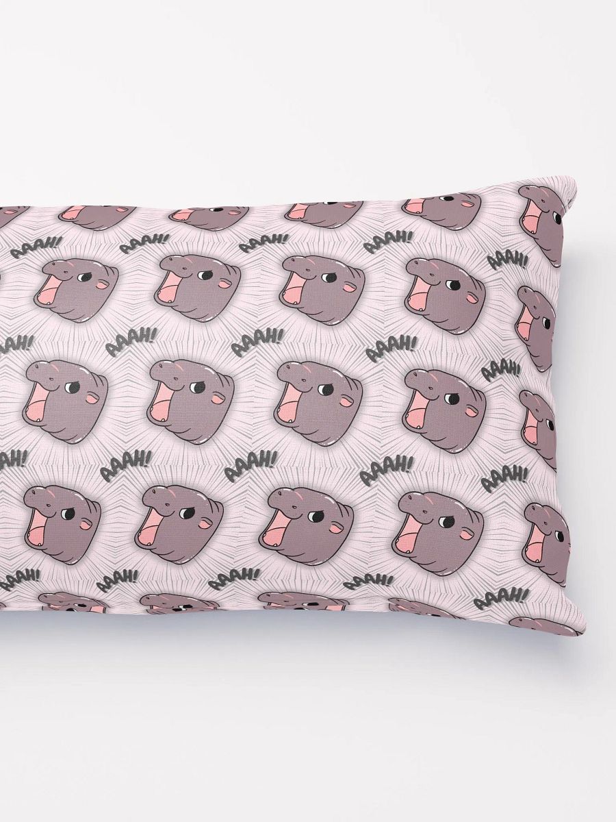 MOODENG'S LIGHT PINK AAAH! PILLOW! product image (3)