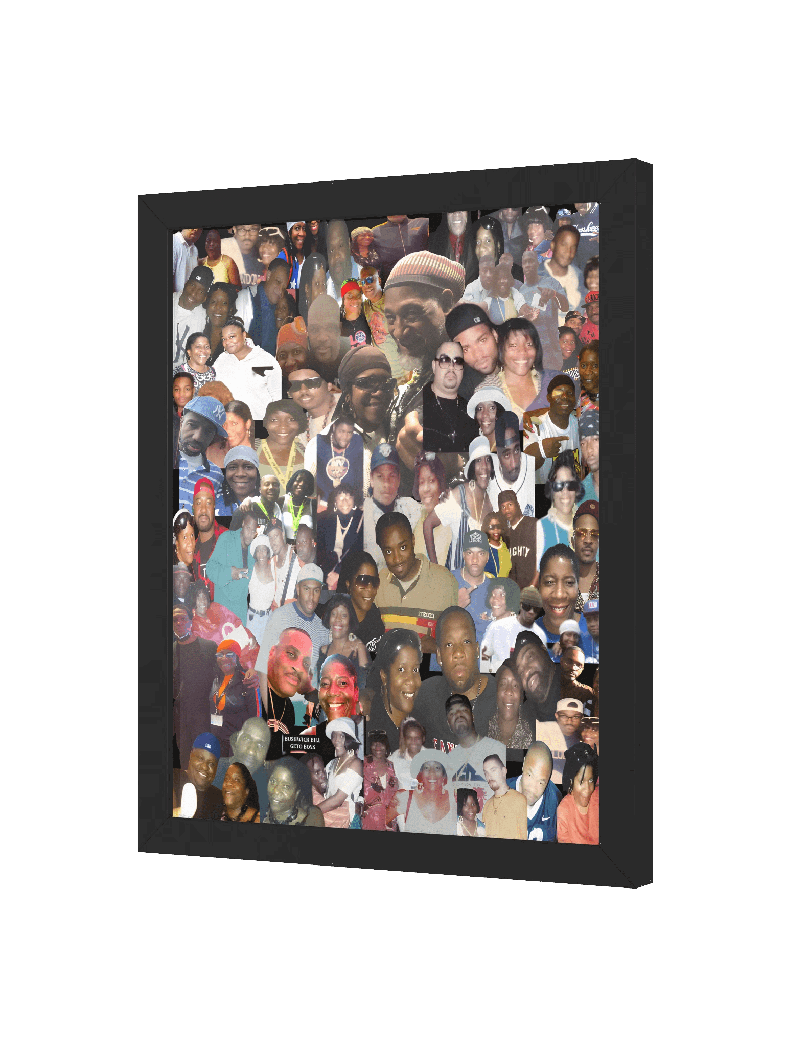 Tam Jams with Hip Hop Icons Wood Framed Matte Poster product image (2)